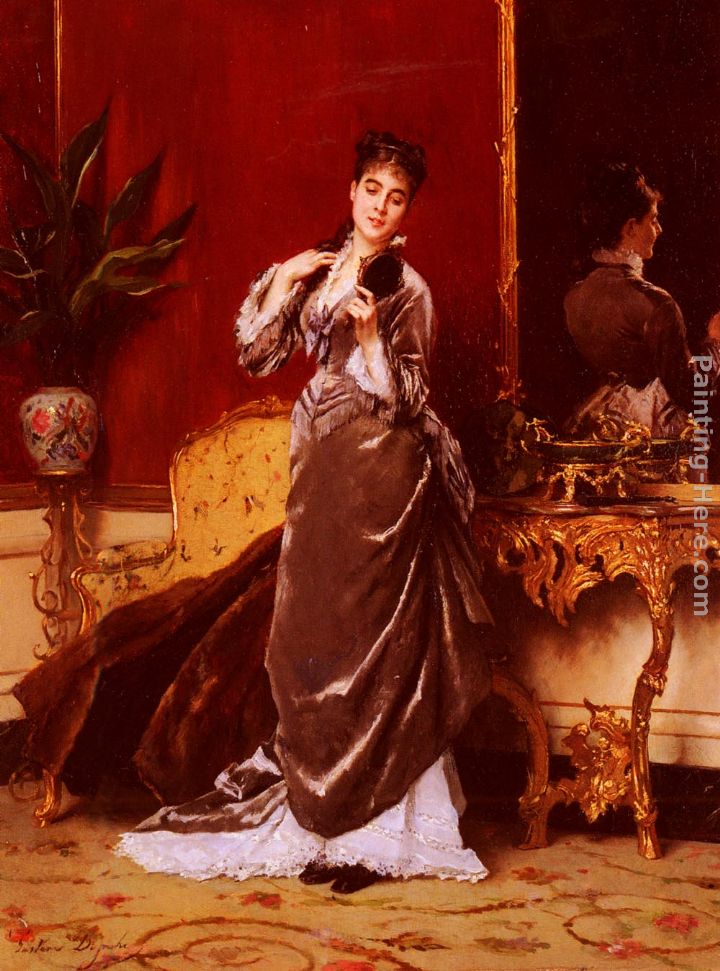Dressing For The Ball painting - Gustave Leonhard de Jonghe Dressing For The Ball art painting